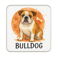 Bulldog Fridge Magnet: Cute Handmade Dog Lover Gift
