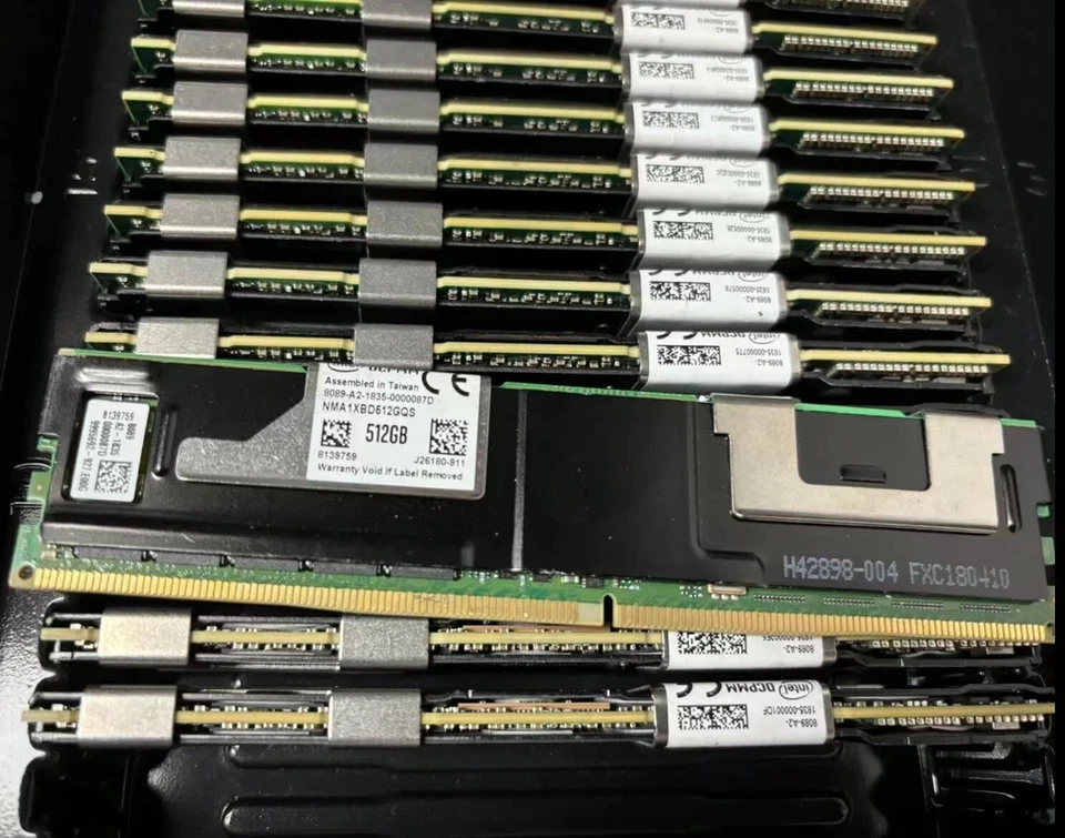 NMA1XBD512GQS/NMA1XXD512GPS Intel Optane DC memoria de servidor persistente 512 GB DDR4 Foto 2 de 2