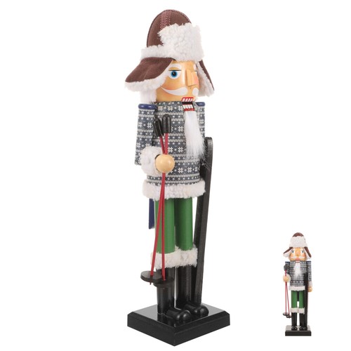 Casse-Noisette Soldat tendance Marionnette Bureau Noël Casse-Noisette Bois Noël