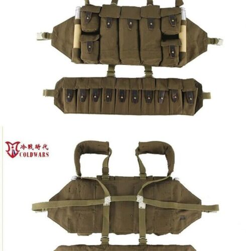 Replica Soviet Russian Lifchik Tactical 56 Carry R22 Chest Rig Bag Weste Outdoor - Bild 2 von 16