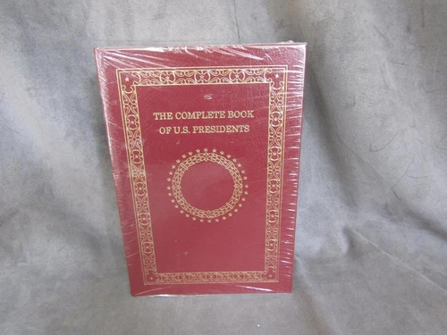 Easton Press Leather COMPLETE Book of US PRESIDENTS - W Degregorio NEW ch512