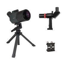 SVBONY SV41 Pro 28-84 80mm Mak Spotting Scope with SV182 6x30 Finder scope