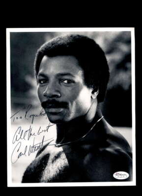 Carl Weathers JSA Cert Sticker Signed 8x10 Photo Autograph