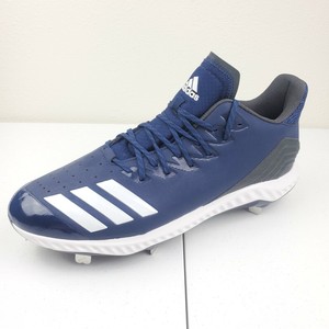 navy blue adidas baseball cleats