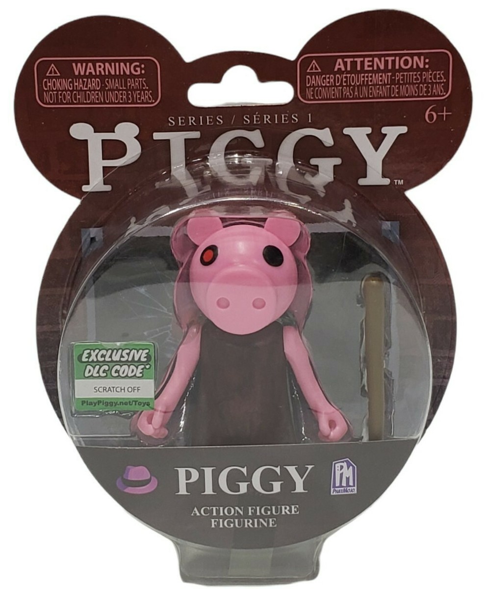 Piggy Phatmojo Piggy Series 1 Figure w/ Roblox Code New Action