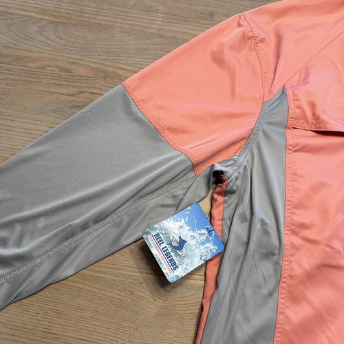 NEW Reel Legends BlackFin Vented Fishing Shirt Mens XL Canyon Clay/Quarry - Picture 16 of 20