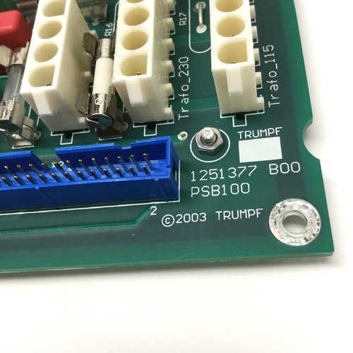 Trumpf 1251378 V02 PSB100 Power Supply Control Board, Mainboard Version VMc - Afbeelding 3 van 8