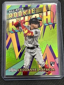 2024 Topps Chrome - All-Etch Rookie Rush #CERR-19 Ceddanne Rafaela (RC)