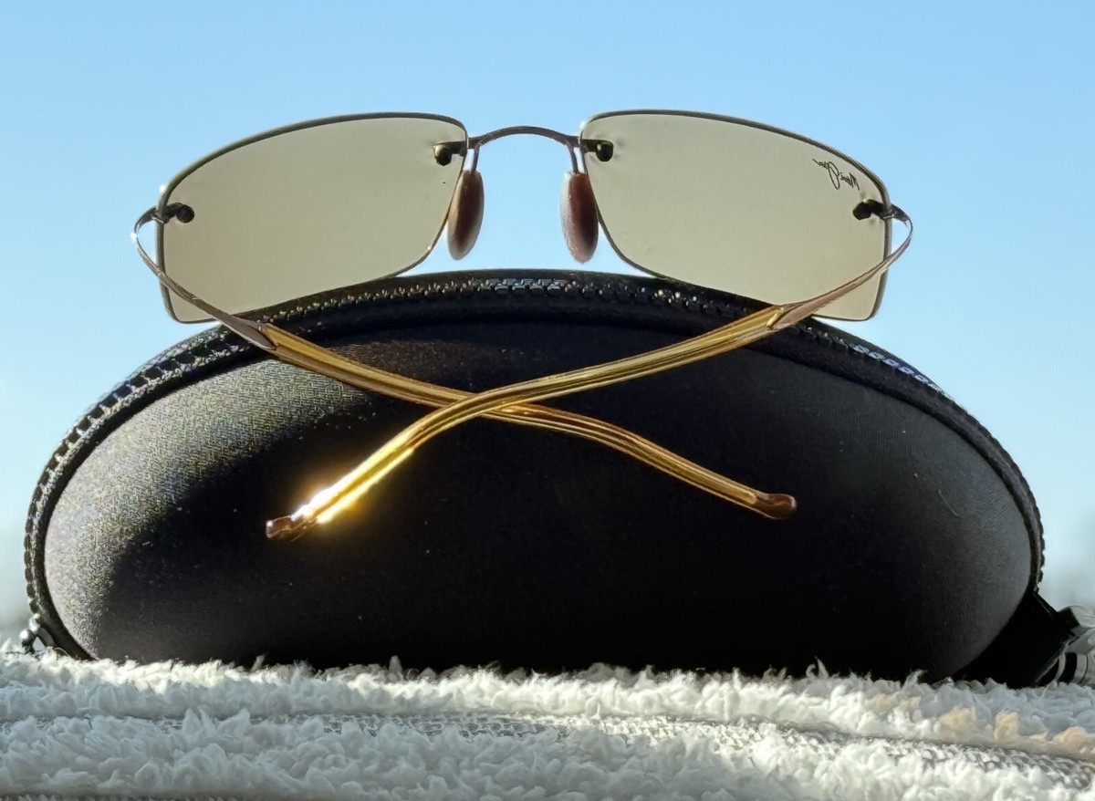 Maui Jim Little Beach MJ 515 21 Titanium Flex Frame, HCL Bronze