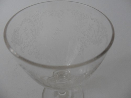Antik Vintage um 1900 Glas Weinglas verre à vin Sammlerstück selten - Picture 3 of 4