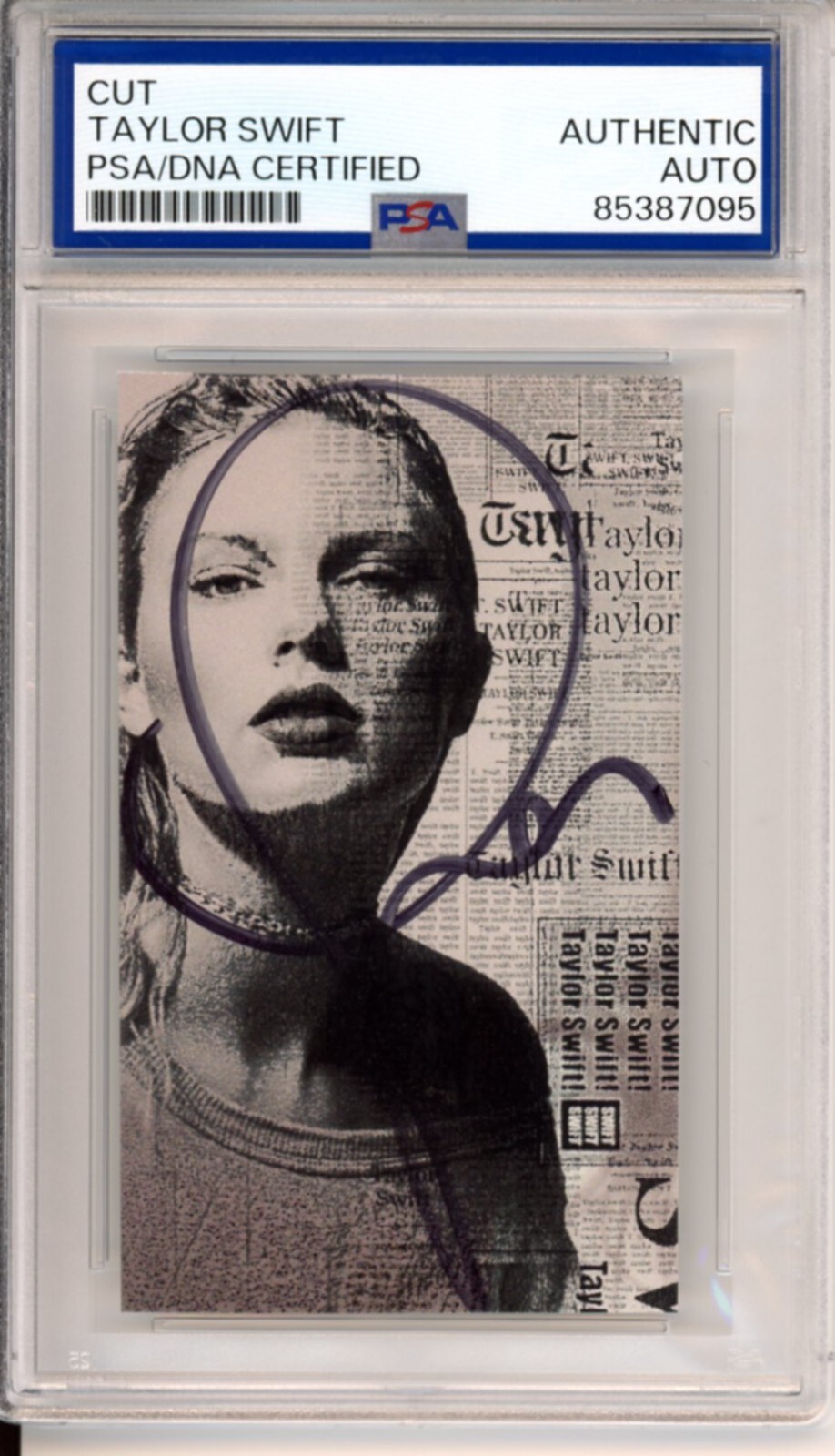 TAYLOR SWIFT Signed Reputation Album Photograph Print PSA DNA COA Autographed