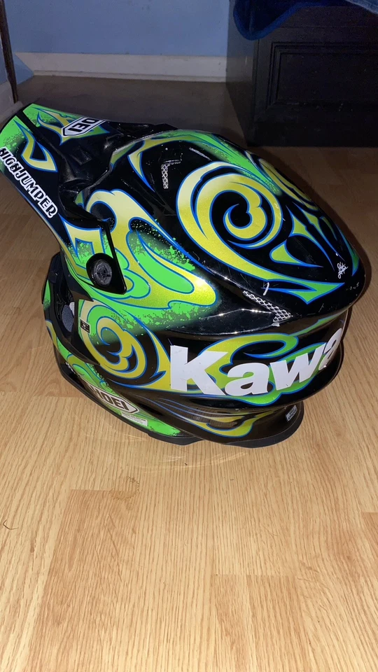 Shoei Casco Dirt Bike Juvenil Mediano Foto 3 de 4