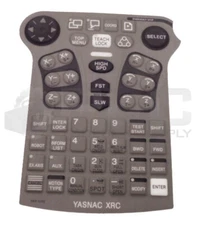 NEW YASKAWA XRC XKS-005E TEACH PENDANT KEYPAD MEMBRANE YASNAC JZNC-XPP02B