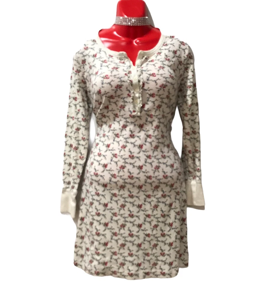 Oscar De La Renta Women's SlipOn Dress Beautiful Pijama Sleepwear Sz Small - Image 2 of 4