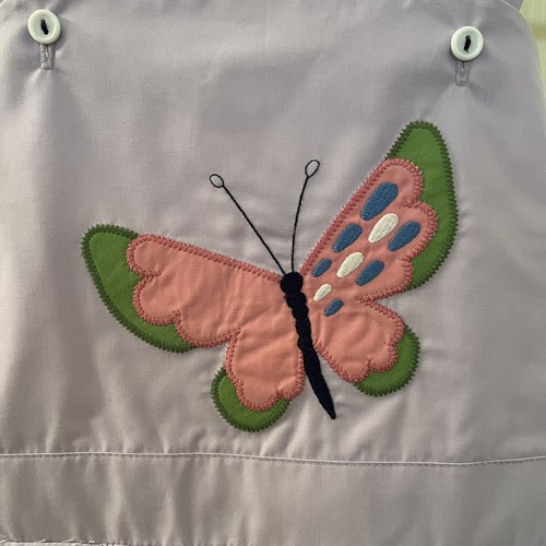 The Beaufort Bonnet Company TBBC Ruthie Romper Butterfly Appliqué Size 8 NWT - Picture 4 of 12