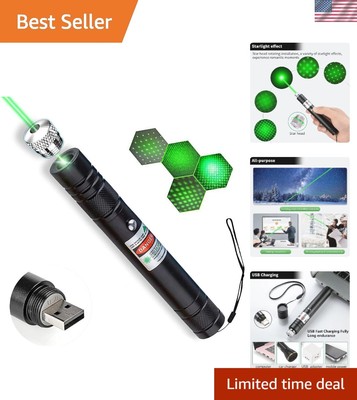 Laser Pointer Green 2000M Long Range Rechargeable Hunting Flashlight