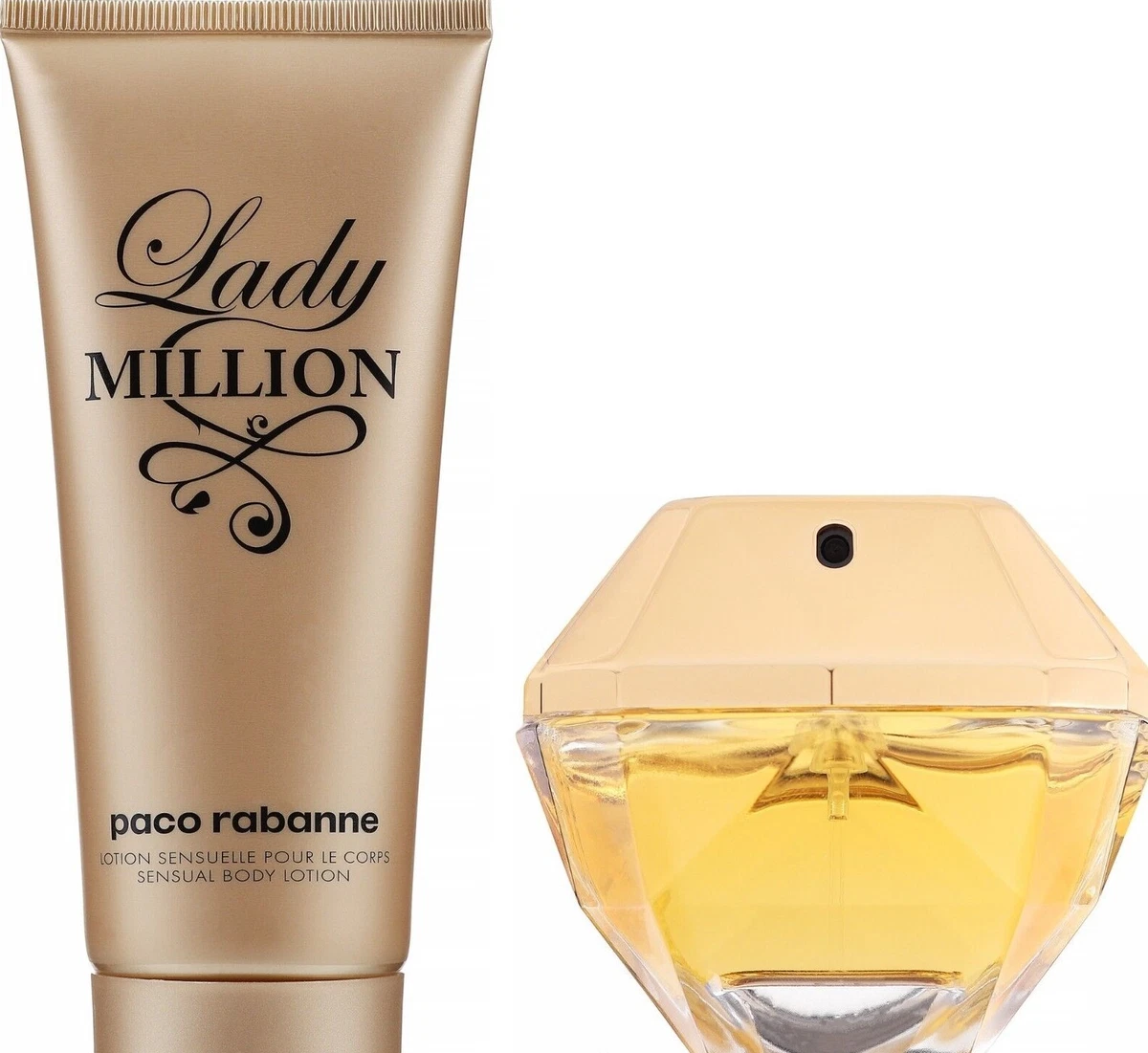 Harmoni Afskedigelse En eller anden måde Paco Rabanne Lady Million Gift Set in metal box 2 Pieces (EDT + Body Lotion)  | eBay