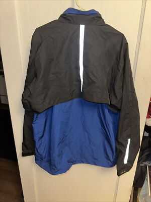 Nike Clima Fit Detachable Running Jacket Windbreaker Mens XL Nike Clima Fit Detachable Running Jacket Windbreaker Mens XL