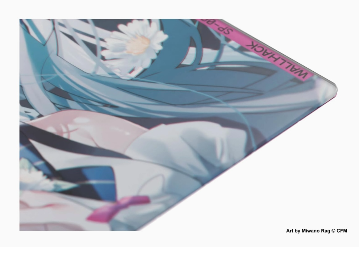 Wallhack SkyPAD SP-004 gaming mouse pad Hatsune Miku Glass Wallhack SkyPAD SP-004 gaming mouse pad Hatsune Miku Glass