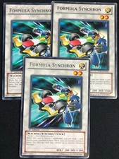 YUGIOH FORMULA SYNCHRON STBL-EN041 1ST RARE X3 (MP)