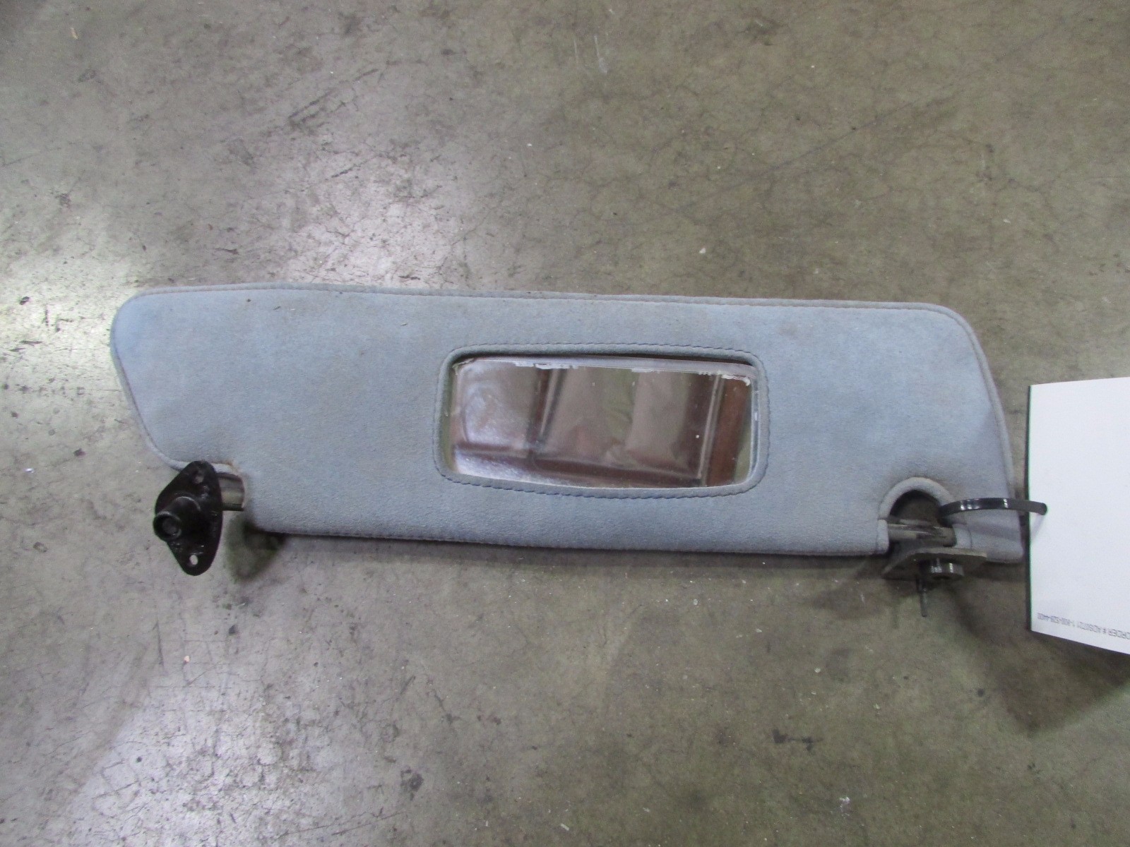 Ferrari 360, Coupe, RH, Right Sun Visor, Charcoal, Faded, Used, P/N 65879219