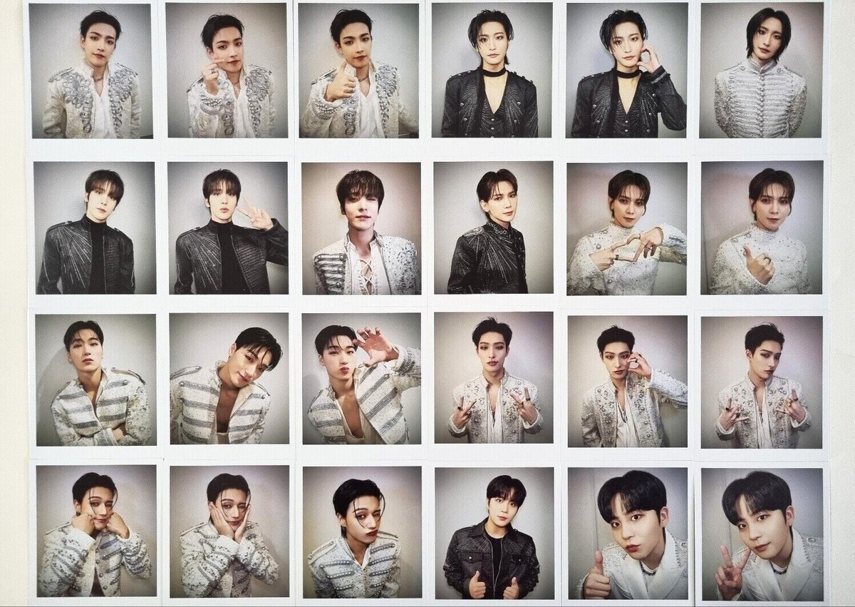 ATEEZ サン ポラロイド チェキ WORK 05/17 ATEEZ SAN SIGNED POLAROID EVENT] ATEEZ SAN x RETURNITY