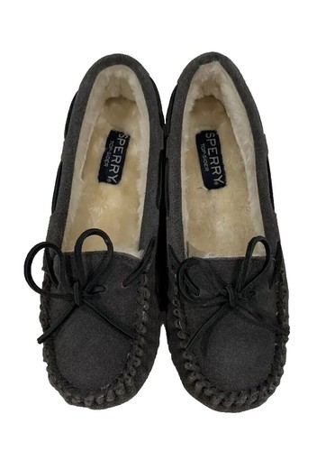 Sperry Trapper Malcolm Slipper Moccasin Fleece lined  display picture 2