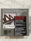 Heatit Model HIRD Roof & Gutter De-Icing Heating Cable Kit 240 FT!  NEW Open Box