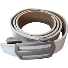 Nexbelt No Holes Golf Belt White Pre-cut to size 40" NEW Missing Packaging