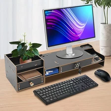 Desktop Monitor Stand Monitor Riser Computer Monitor Booster Stand Adjustable