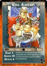 Rage CCG King Albrecht - Legacy of the Tribes
