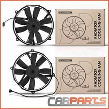 2x Fan Engine Cooling Without Motor For Mercedes-Benz W202 S202 W210 CLK A208 C208