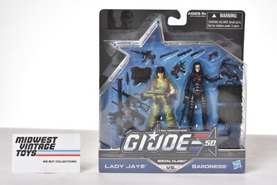G.I.JOE 50th ANNIVERSARY: SOCIAL CLASH: LADY JAYE vs BARONESS | eBay