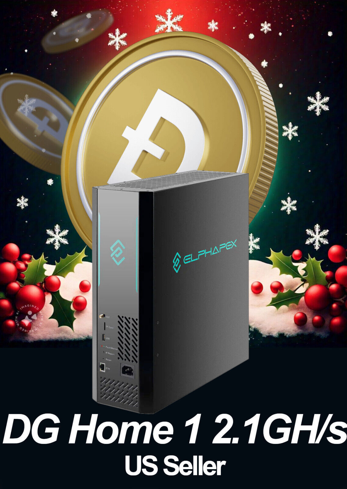 Bitcoin Miner Machine Elphapex DG Home 1 Litecoin Dogecoin Bells Mine -  Apexto Mining Crypto Mining