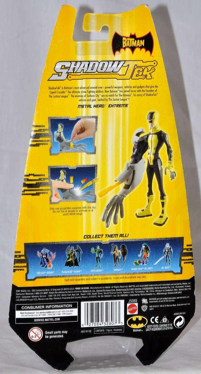 The Batman Shadow Tek Metal Head Extreme figue MOC J5089