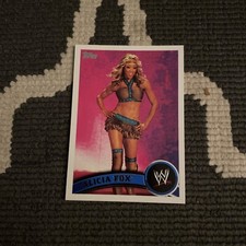 2011 Topps WWE Wrestling Alicia Fox #46 Smack Down Former Divas World Champion