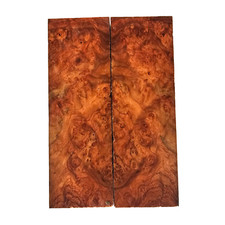 Amboyna Burl Exotic Wood Knife Handle Scale 52 157 12 mm 254