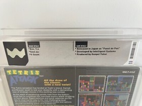 Tetris Attack (SNES, Super NES) WATA 9.4 A+ New Sealed Graded VGA CGC 1st Print!
