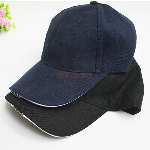 With 5LED New Hot ON Baseball Cap  Light Hat Fishing Outdoor Hiking Camping - Picture 5 of 11