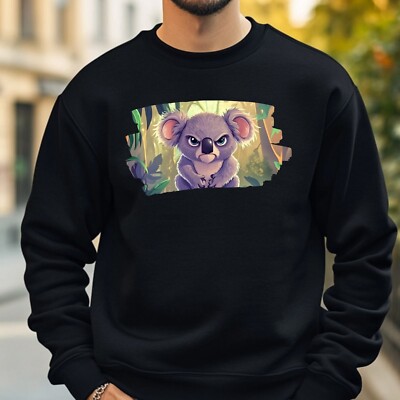 Wütender Koala Sweatshirt Kuschelig und Perfekt für jeden Anlass S bis 4XL