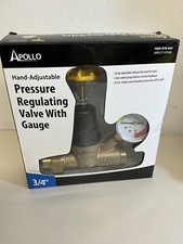 Apollo 69ELF114TWG Pressure Reducing Valve with Gauge