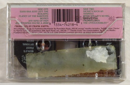 FRANK ZAPPA – Broadway The Hard Way 1988 1ST US ISSUE cassette SEALED - Picture 2 of 3