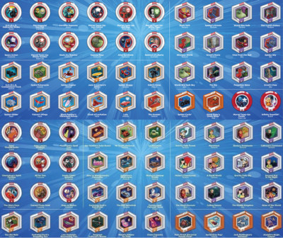 Disney Infinity 2.0 Power Discs BUY 4 GET 1 BUY 7 GET 2 $7 MINIMUM Free ship! 