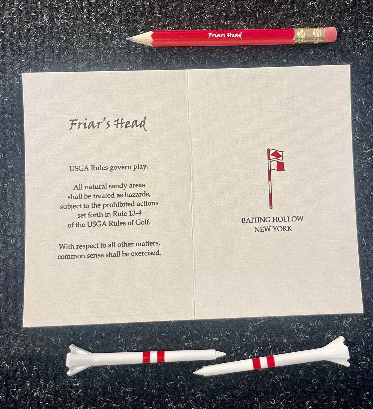 Friar’s Head Club *NEW* Black Hybrid Golf Headcover Winston Collection