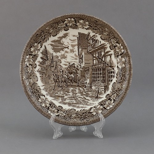 Royal Tudor Coaching Taverns 1828 Teile zur Wahl teller schale tasse braun - Bild 9 von 26