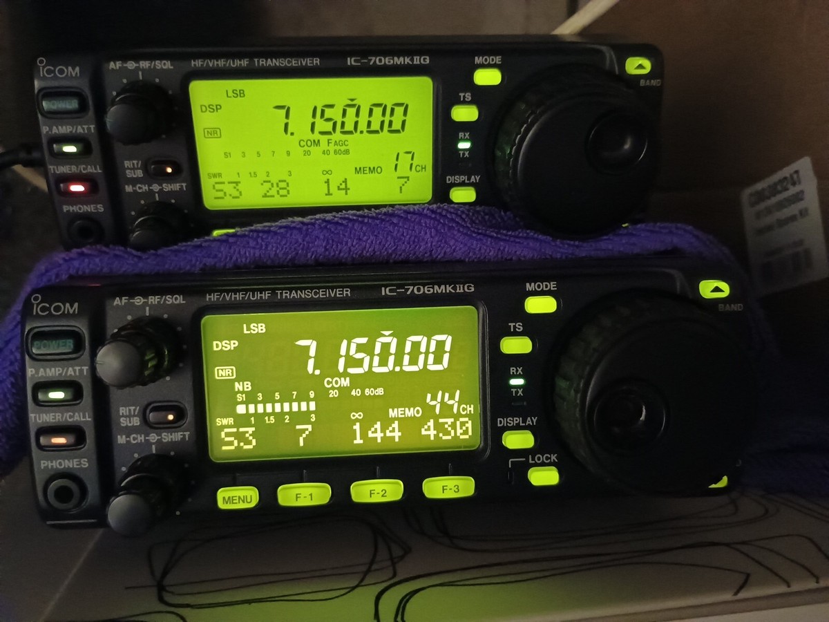ICOM IC-706MKⅡG 動作品 ICOM IC-706MKⅡG 動作品
