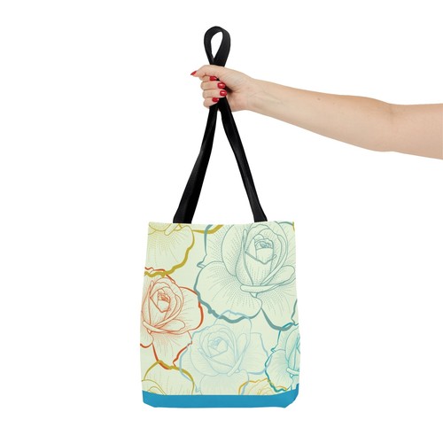 New Generation - Floral -Tote Bag Colorful Pattern, Shopping Bag, Handbag, - Picture 9 of 61