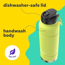 New Bubba Trailblazer Insulated Stainless Steel Water Bottle, 40 oz., Rubberized