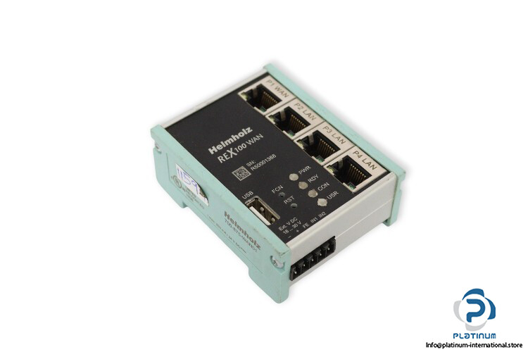 HELMHOLZ REX 100 WAN ETHERNET ROUTER | eBay