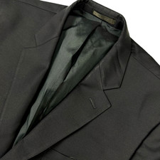Ralph Lauren LRL Men's 100 Wool Gold Buttons 2-Button Blazer Navy Blue 42R